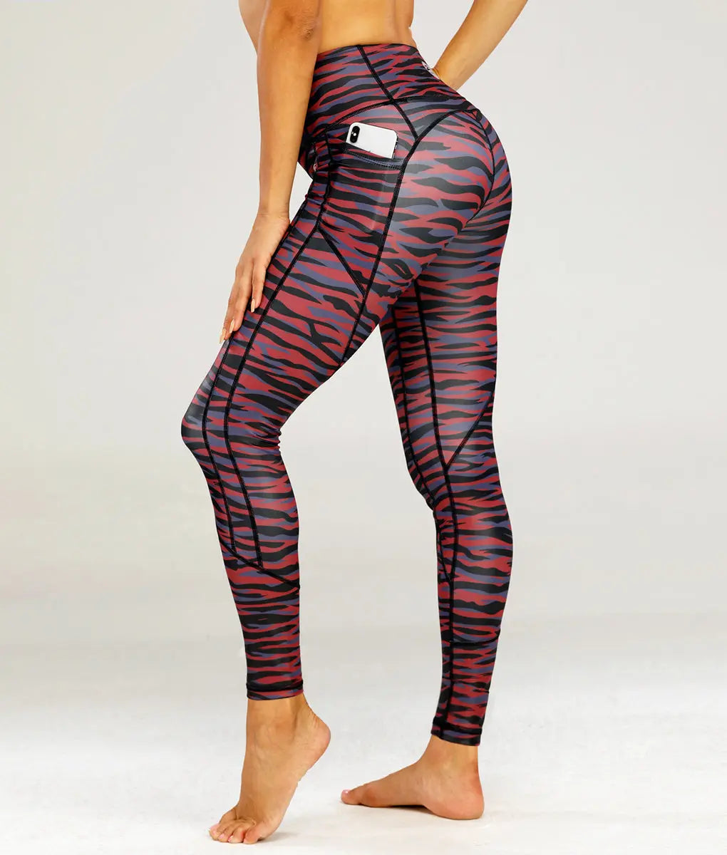 Feline Gloss High-Rise Leggings - TomPro