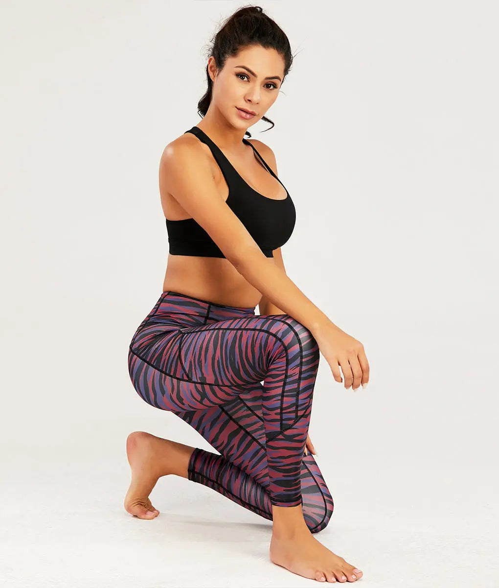 Feline Gloss High-Rise Leggings - TomPro
