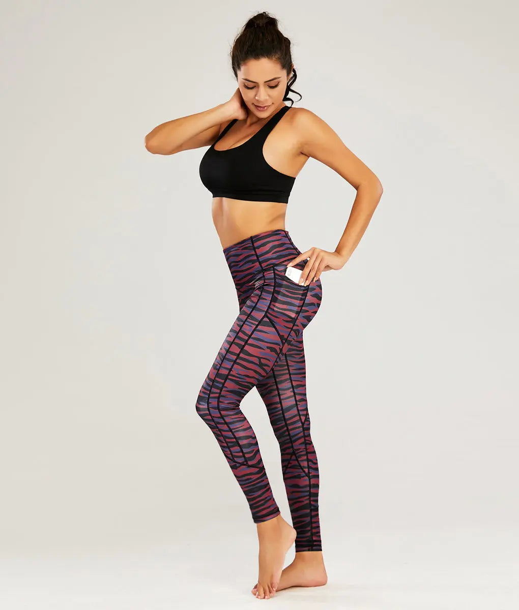 Feline Gloss High-Rise Leggings - TomPro