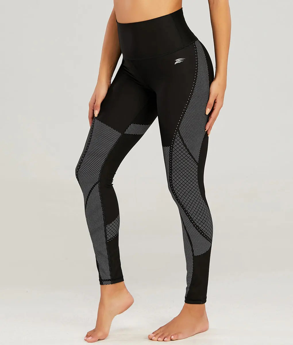 Luxe Graphic High-Rise Leggings - TomPro