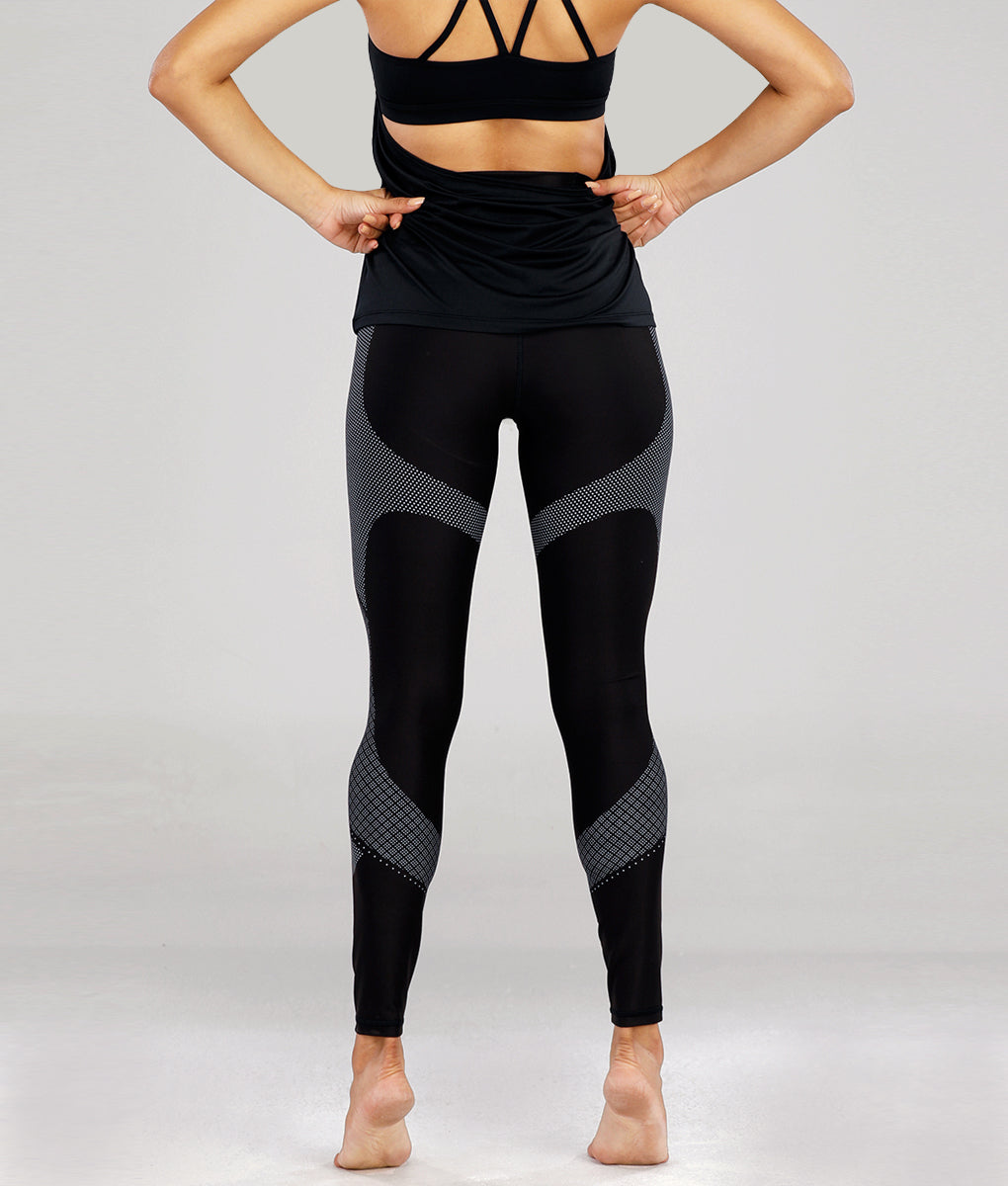 Luxe Graphic High-Rise Leggings