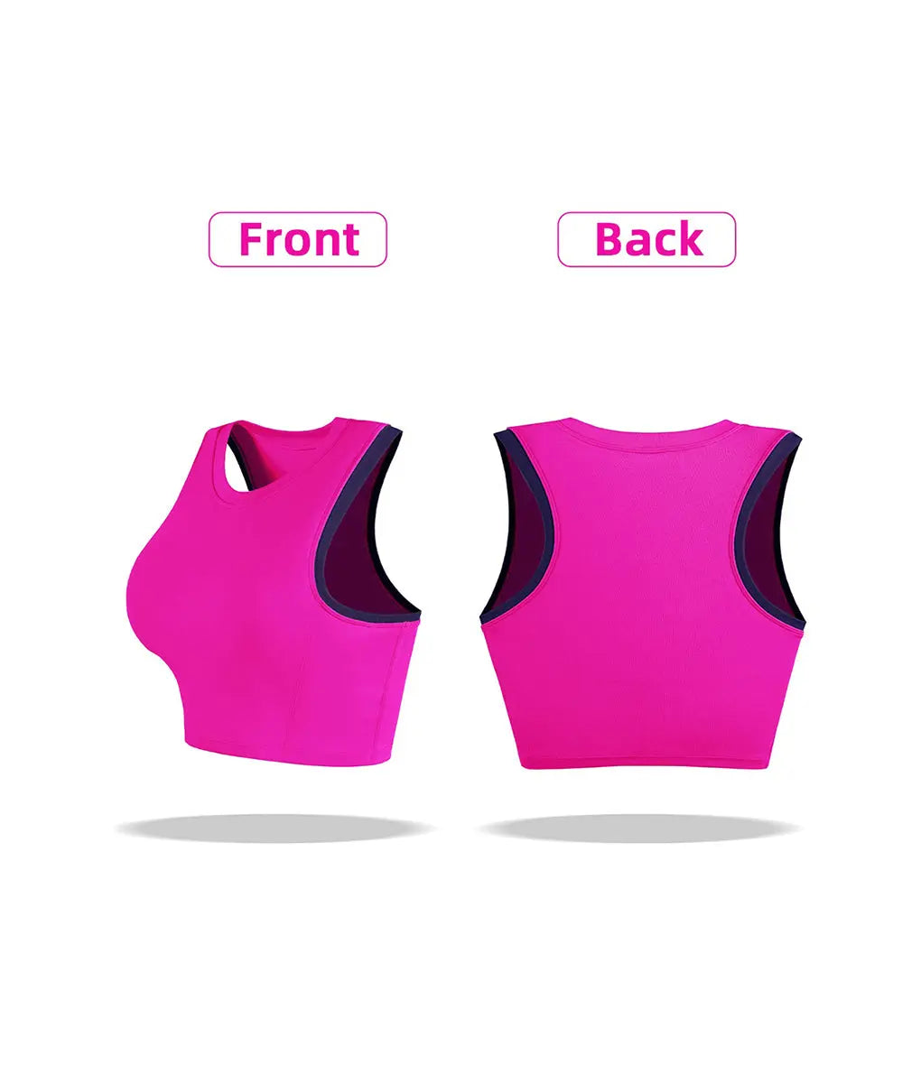 Cherish Classic Round Neck Sports Bra - TomPro