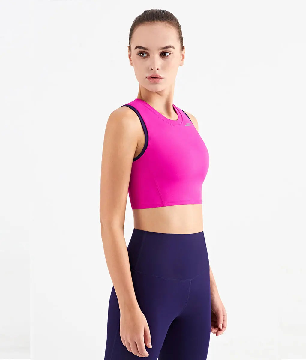 Cherish Classic Round Neck Sports Bra - TomPro