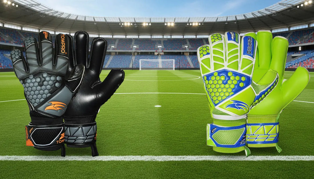 TomPro Goalkeeper Gloves Negative Cut & Roll Finger