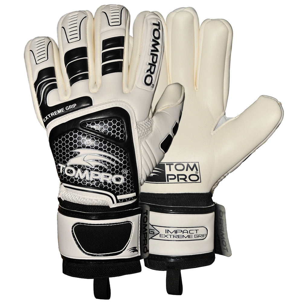 Tompro Extreme Grip Negative Cut Goalkeeper Goalie Gloves Giga Grip Adults