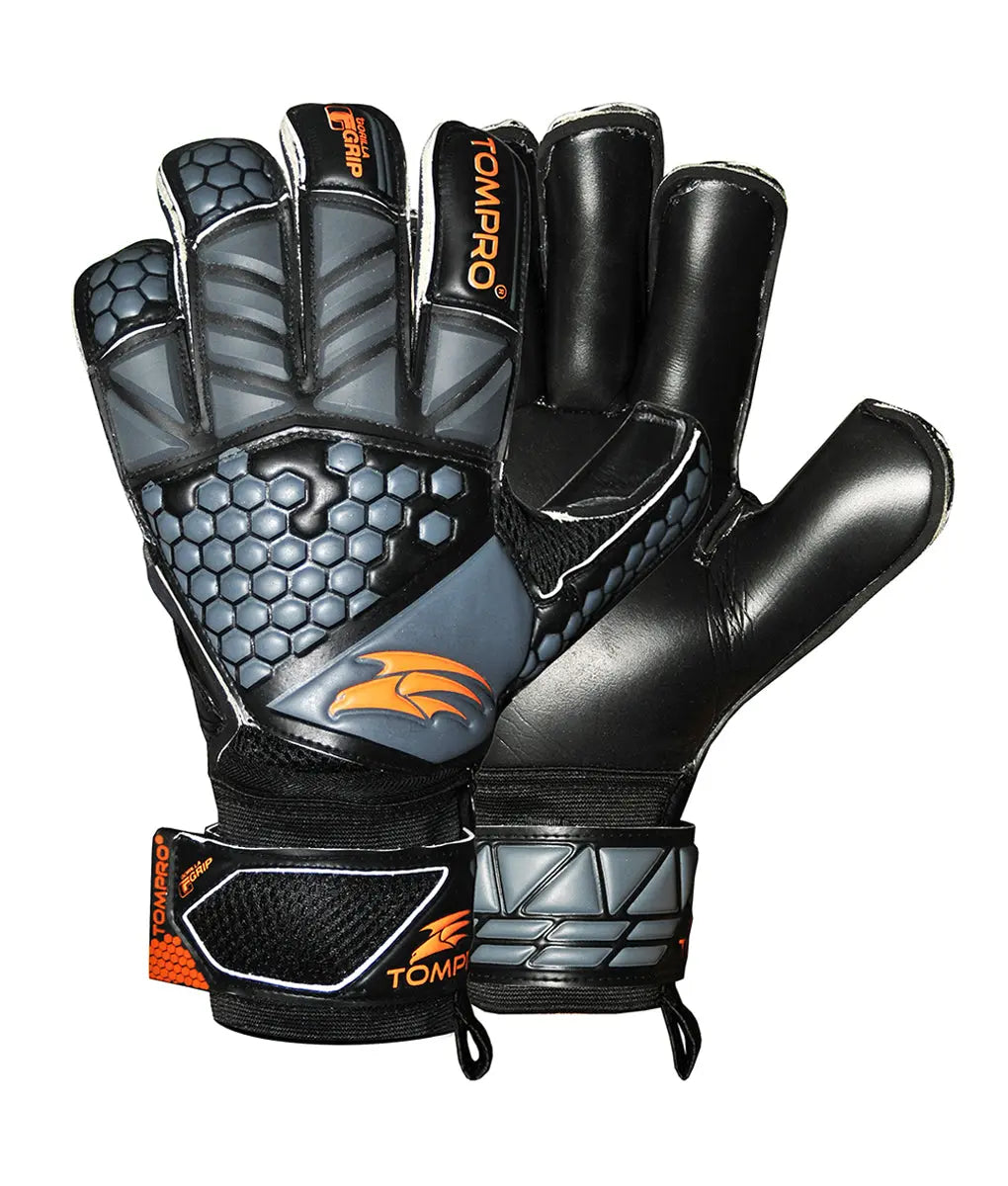 Gorilla Grip Contact Plus Roll Finger Fingersave Goalkeeper Gloves TOMPRO