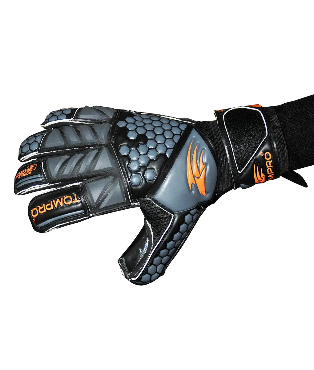 Gorilla Grip Contact Plus Roll Finger Fingersave Goalkeeper Gloves TOMPRO