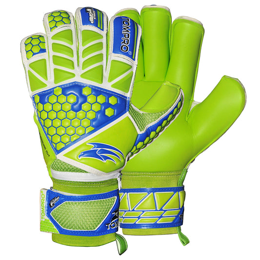Tompro GorillaGrip Contact Plus Roll Finger Fingersave Goalkeeper Goalie Gloves Junior Adults