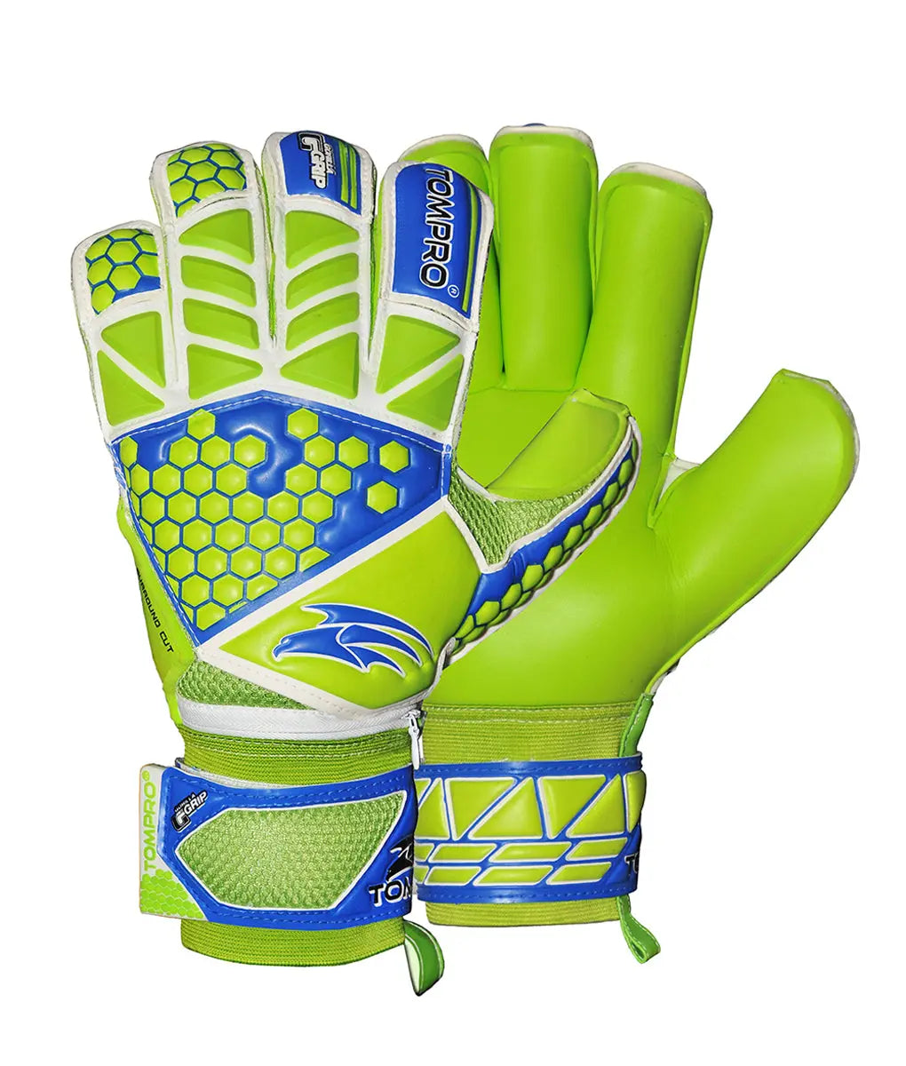GorillaGrip Contact Plus Roll Finger Fingersave Goalkeeper Gloves TOMPRO