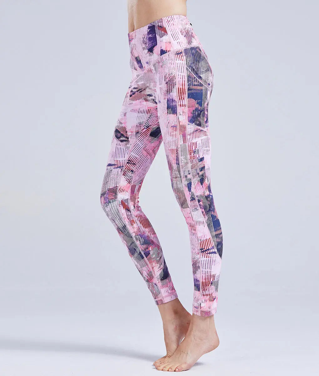 Velvet Touch Graphic High-Rise Leggings - TomPro