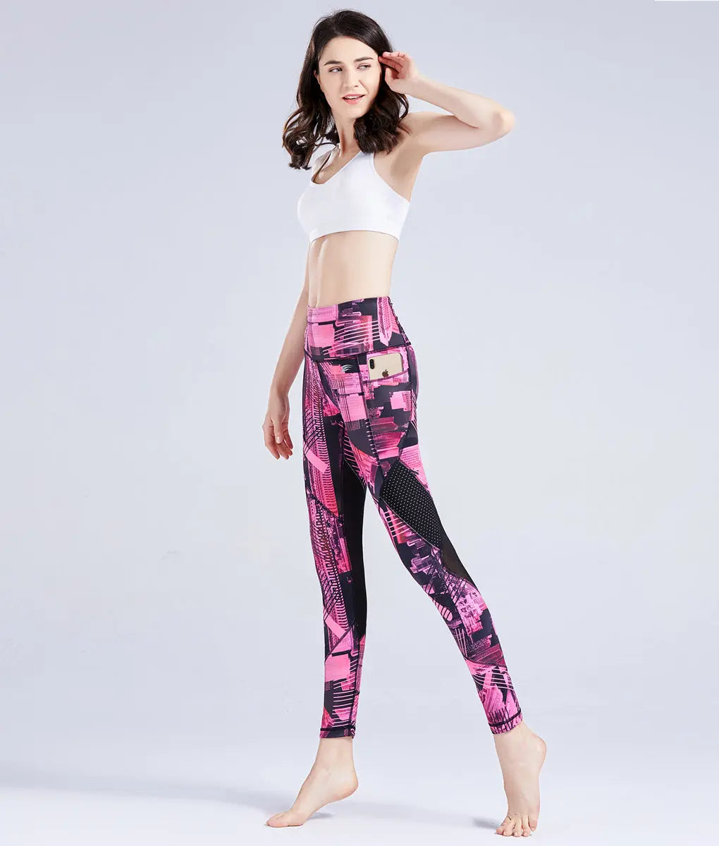 Fusion Vibrant High-Rise Leggings - TomPro