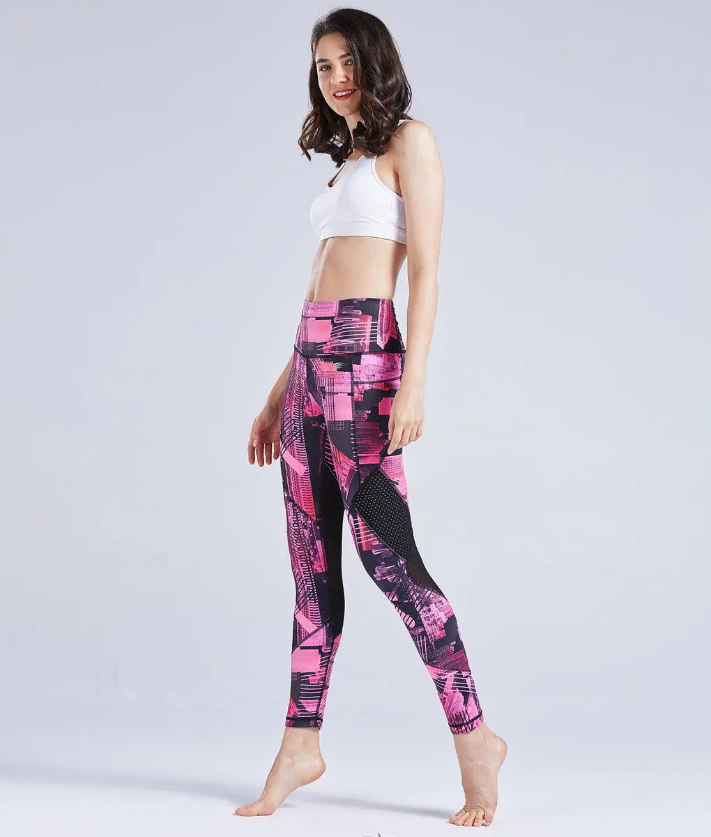 Fusion Vibrant High-Rise Leggings - TomPro