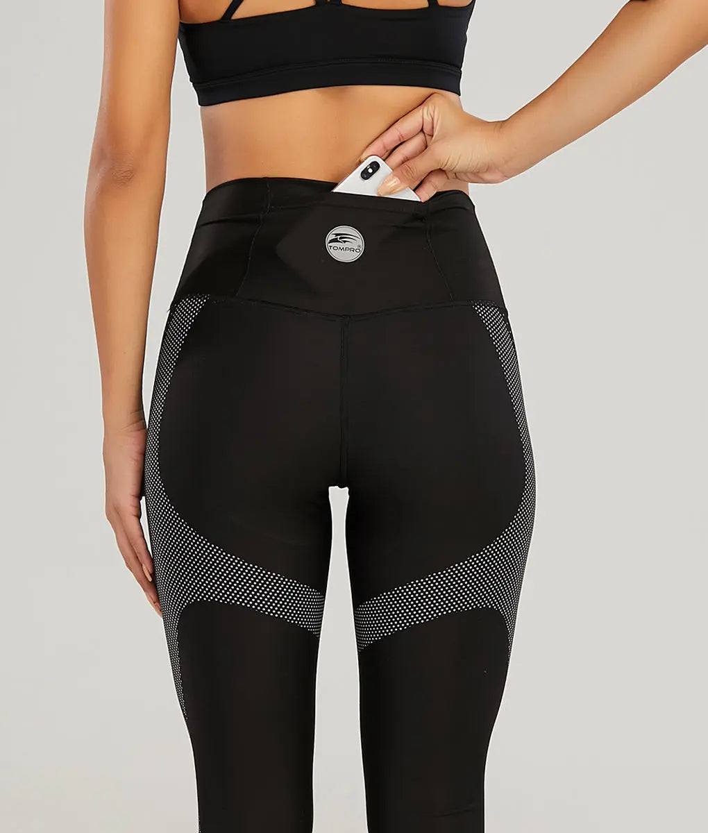 Luxe Graphic High-Rise Leggings - TomPro