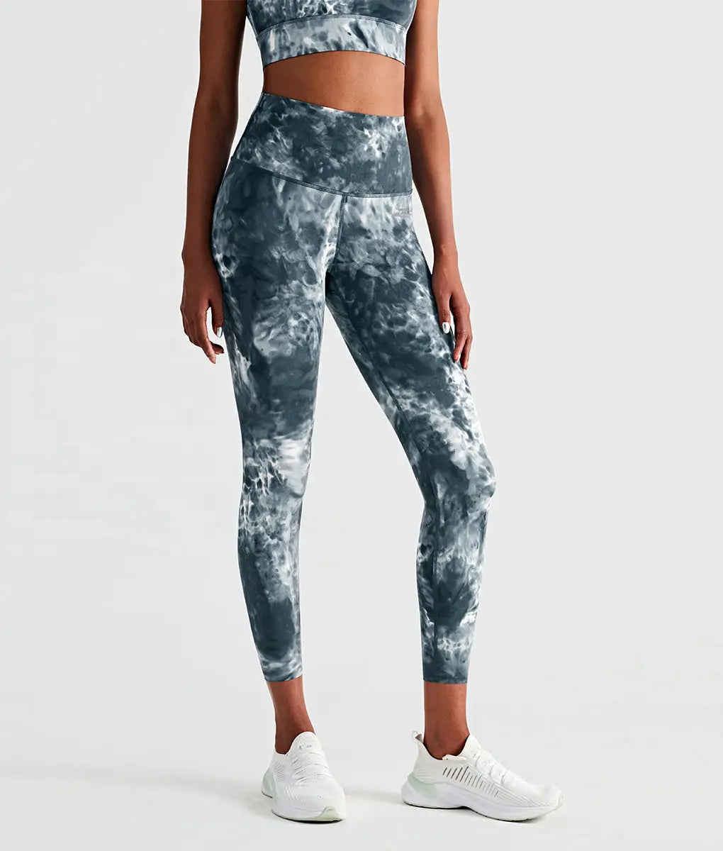 Snazzy Luxe Tie Dye High-Rise Leggings TomPro