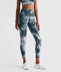 Snazzy Luxe Tie Dye High-Rise Leggings TomPro