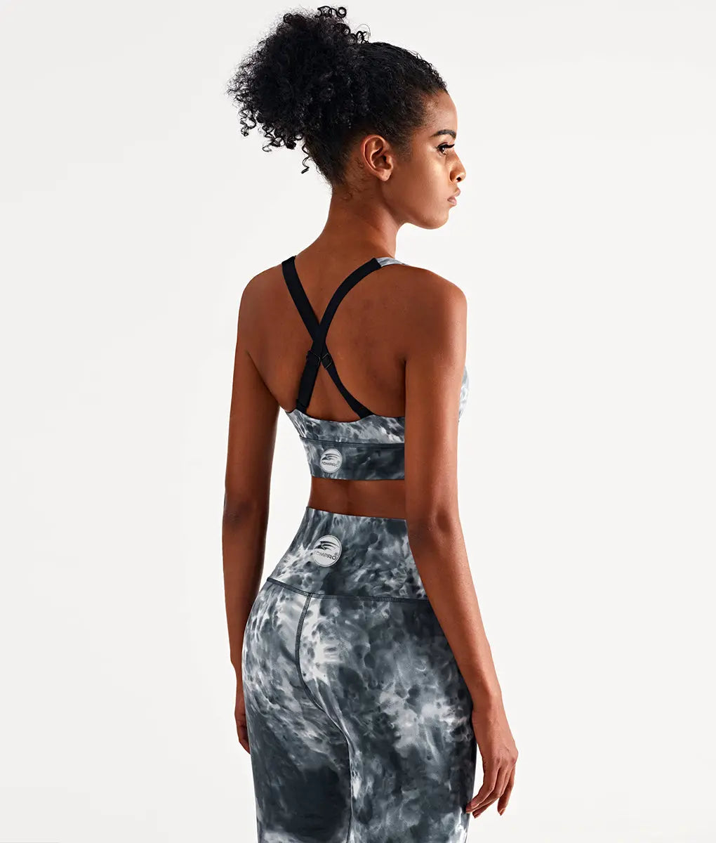 Snazzy Luxe Tie Dye High-Rise Leggings - TomPro