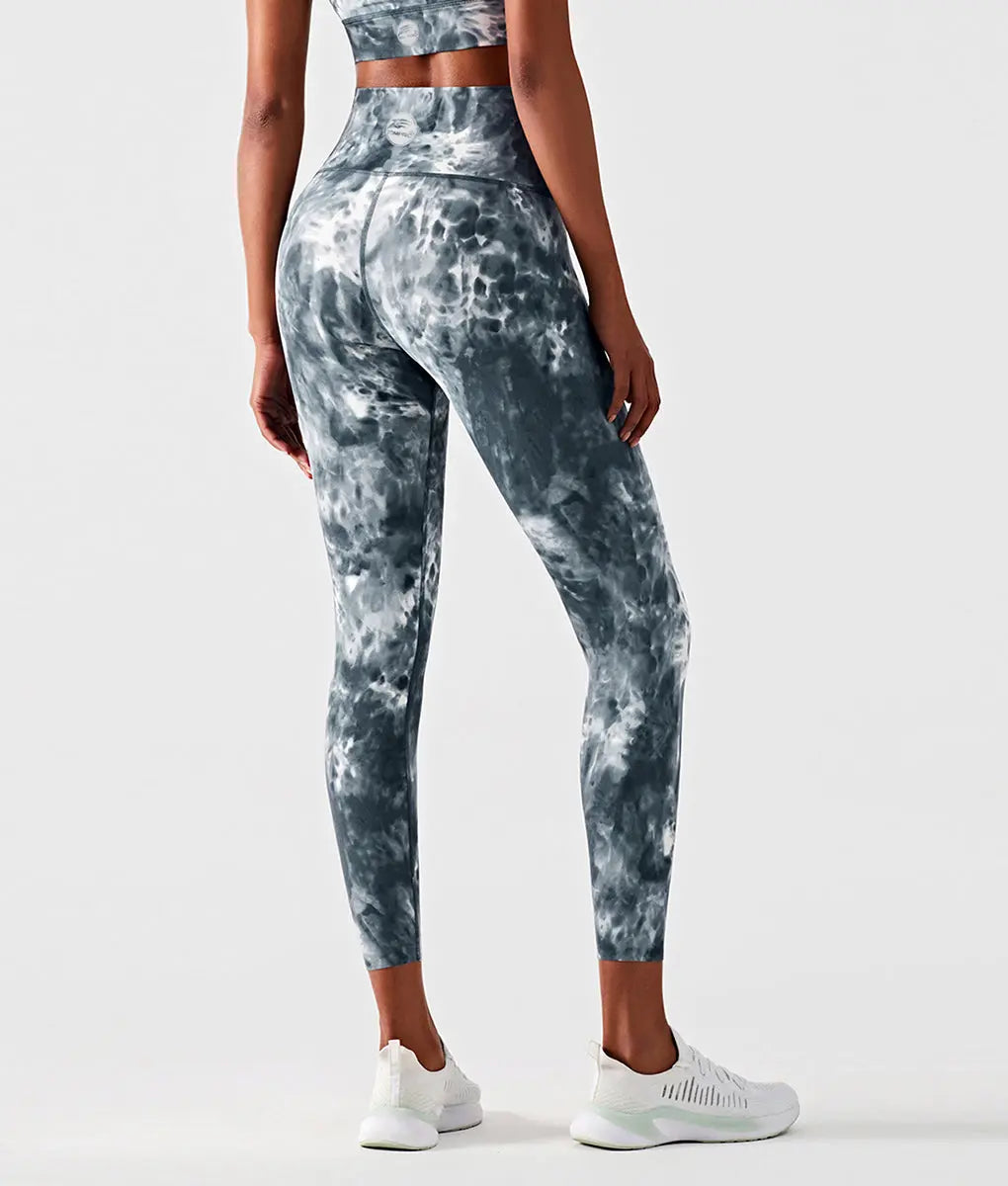 Snazzy Luxe Tie Dye High-Rise Leggings TomPro