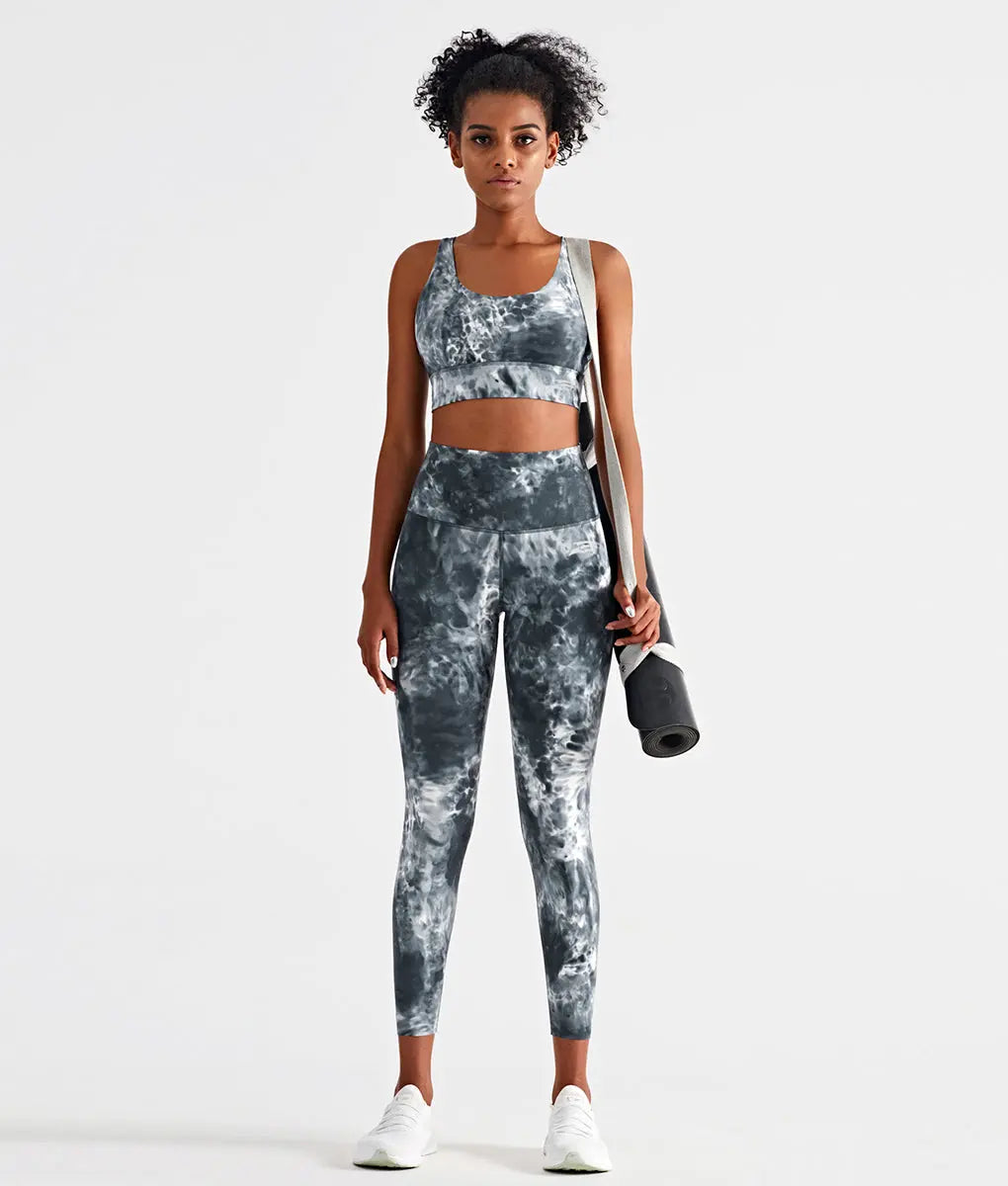 Snazzy Luxe Tie Dye High-Rise Leggings - TomPro