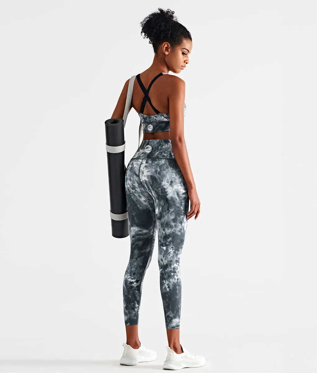 Snazzy Luxe Tie Dye High-Rise Leggings - TomPro