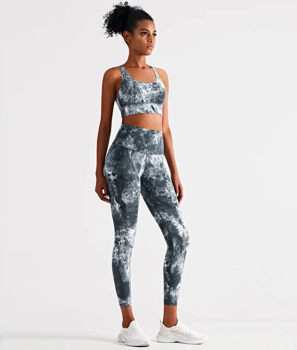 Snazzy Luxe Tie Dye High-Rise Leggings - TomPro
