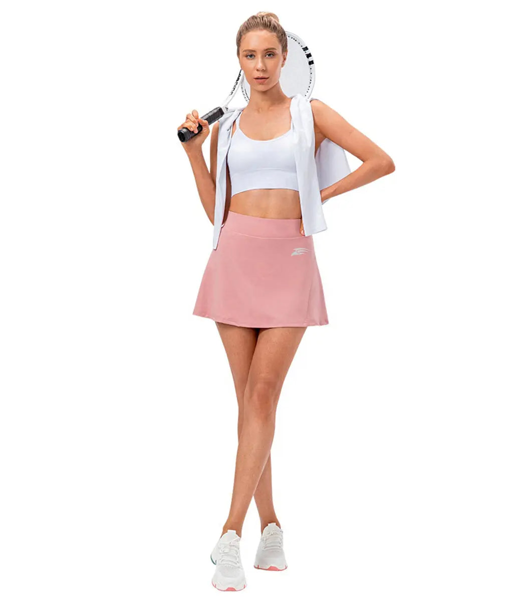 Varsity Multifunctional Active Skirt Women Pink - TomPro